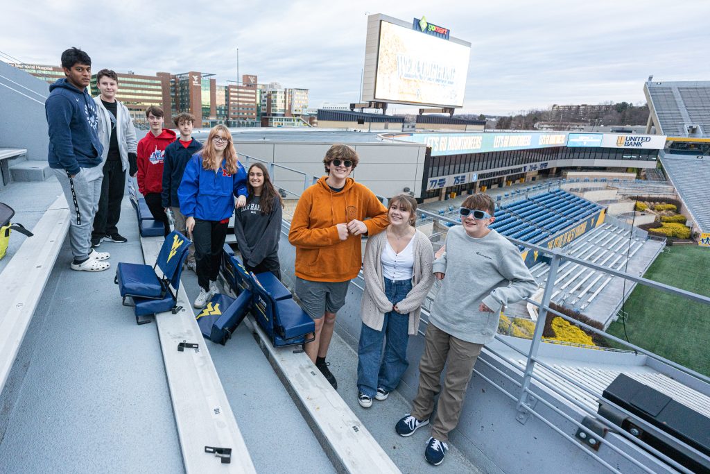 On the edge of your seat: MHS band 'uninstalls' a fundraiser at Milan Puskar stadium